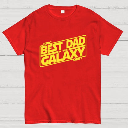Best Dad In The Galaxy Geek T-Shirt