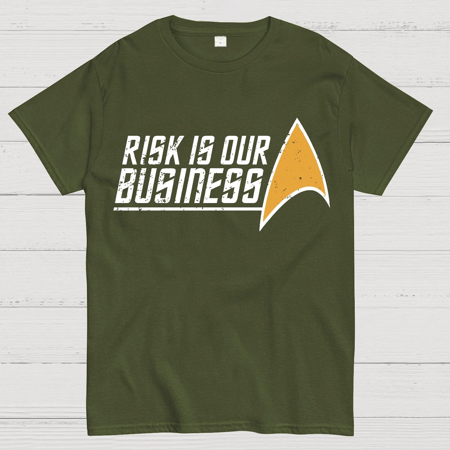 Risk Is Our Business Geek T-Shirt
