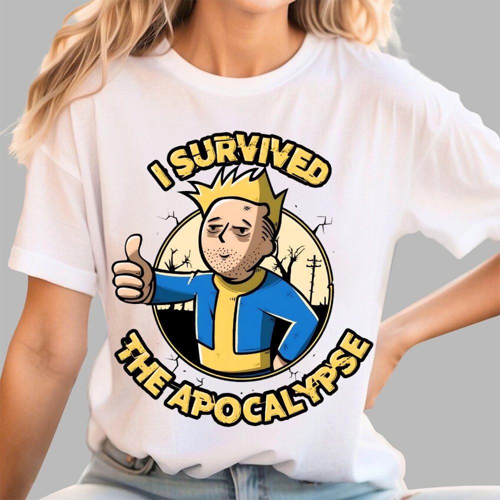 I Survived Sarcasm Funny Geek T-Shirt