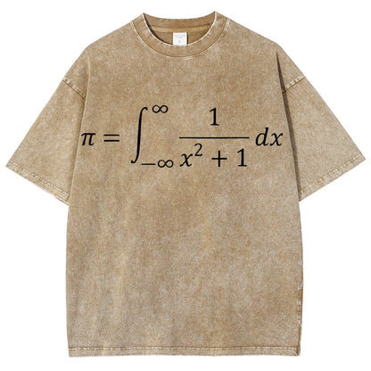 The Constant Number Pi Nerd Vintage Distressed T-shirt