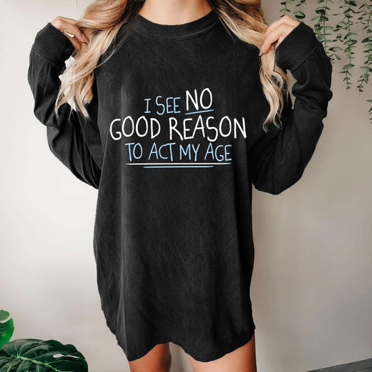 Washed Long Sleeve Tee