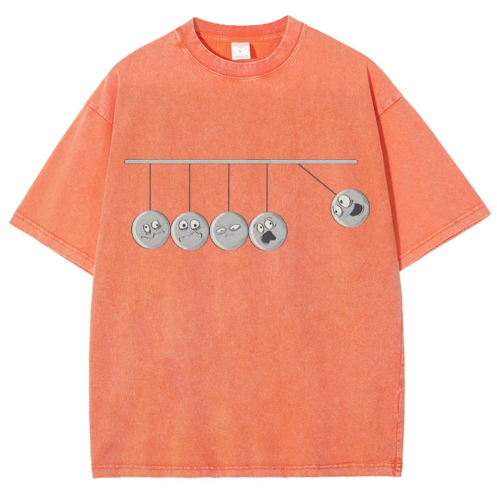Perpetual Emotion Ask Not For Whom The Ball Tolls Vintage Distressed T-shirt