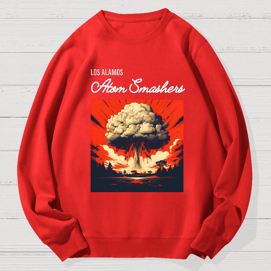 Los Alamos Atom Smashers Geek Cotton Sweatshirt