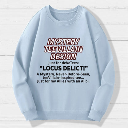Locus Delicti Geek Cotton Sweatshirt