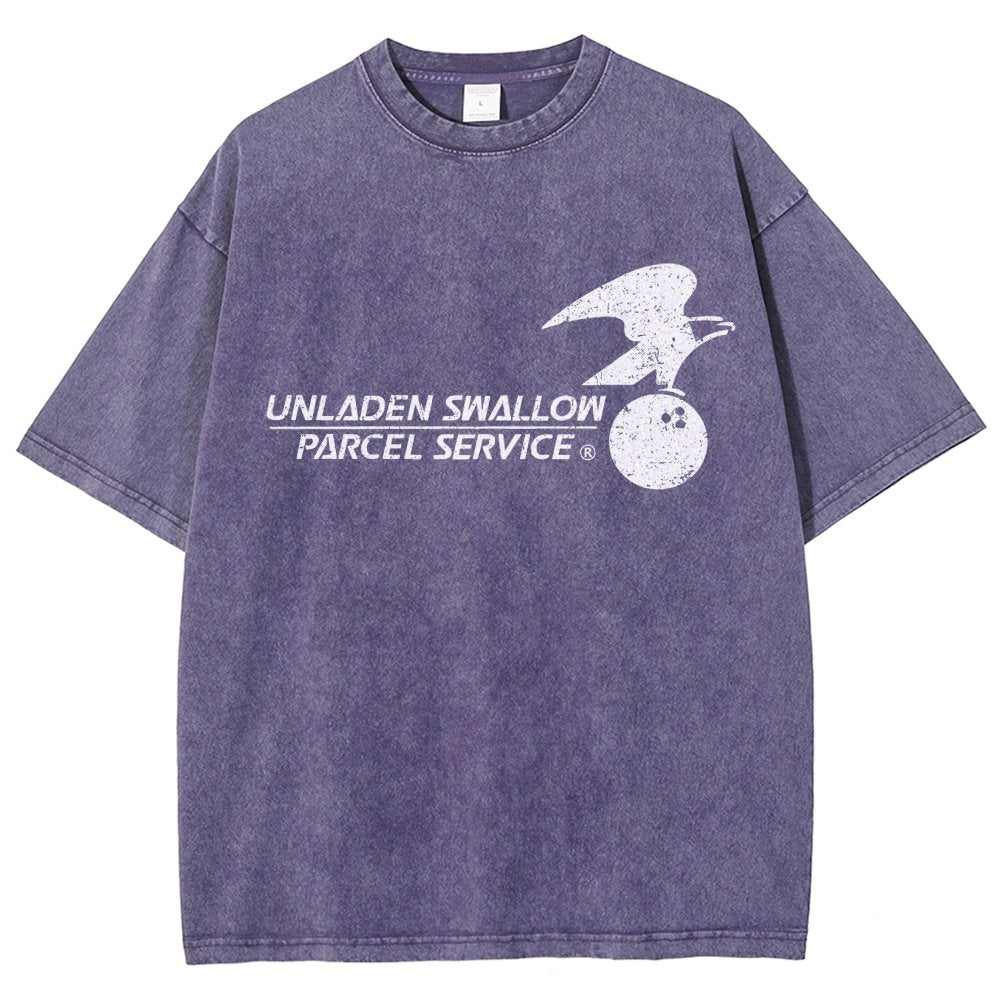 Unladen Swallow Shipping Service Vintage Distressed T-shirt