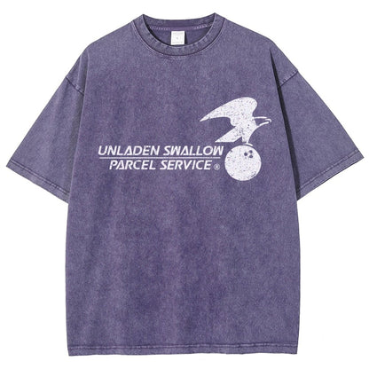 Unladen Swallow Shipping Service Vintage Distressed T-shirt