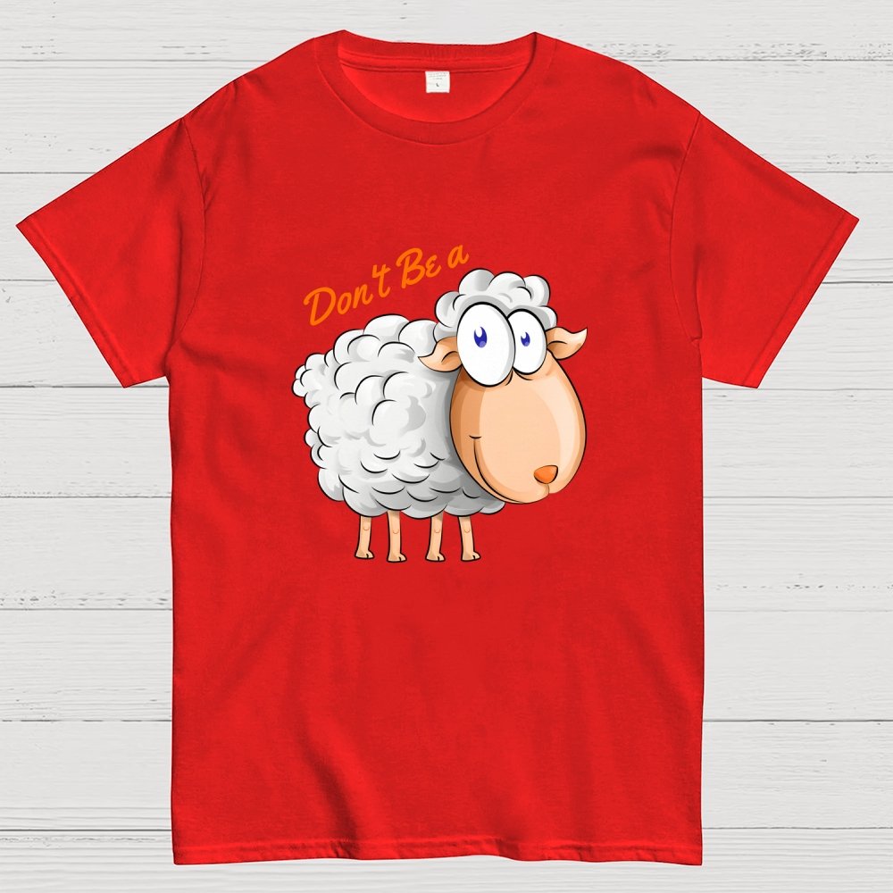 Don't Be a Sheep Geek T-Shirt