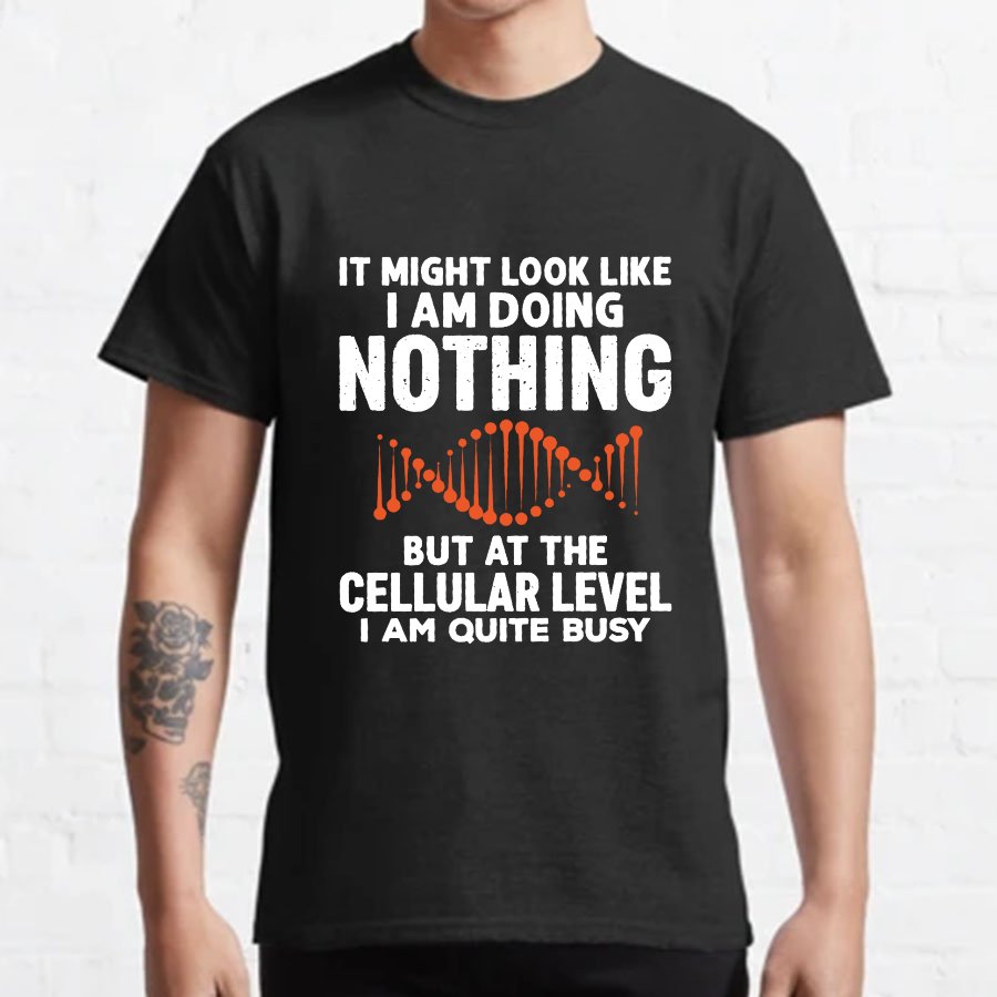It Might Look Like I Am Doing Nothing Geeky T-Shirt