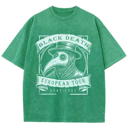Black Death Tour Vintage Distressed T-shirt