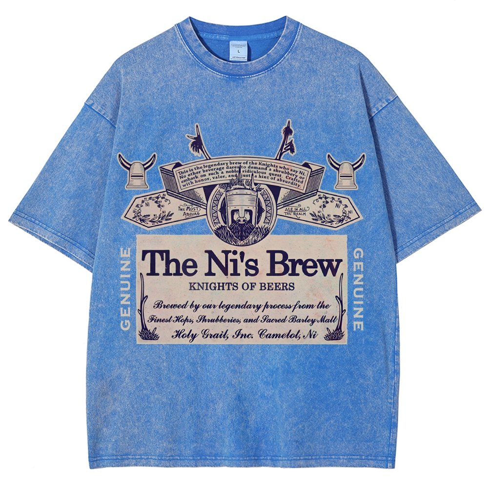 The Ni's Brew Vintage Distressed T-shirt
