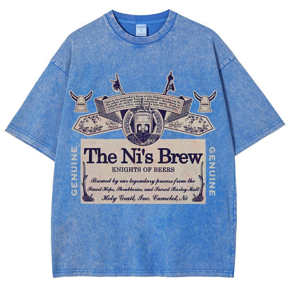 The Ni's Brew Vintage Distressed T-shirt