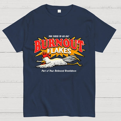 Burnout Flakes Geek T-Shirt