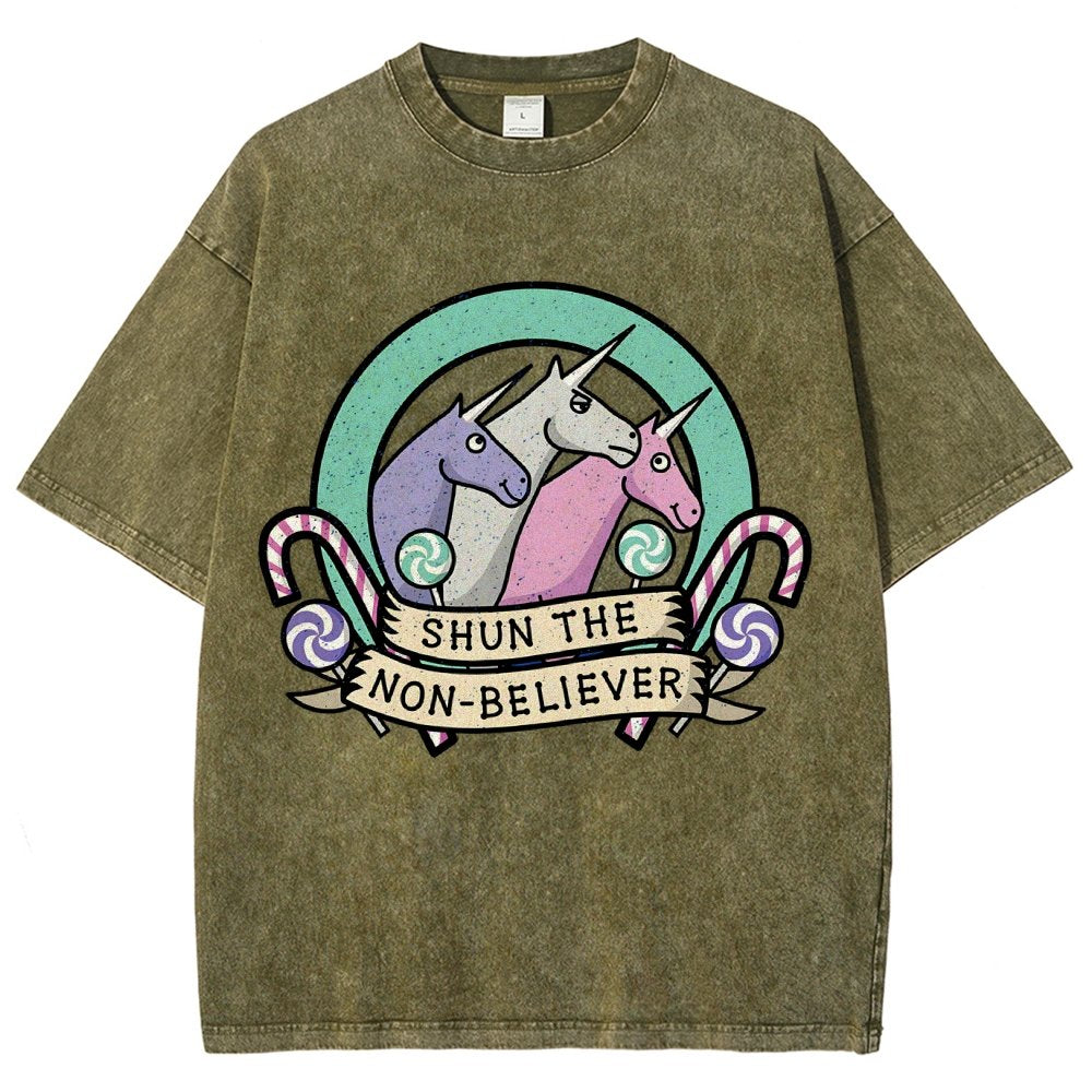 Shun The Non-Believer Vintage Distressed T-shirt
