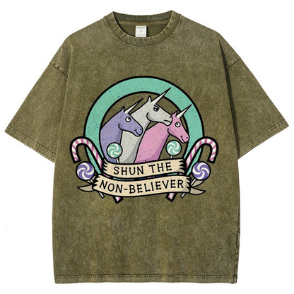 Shun The Non-Believer Vintage Distressed T-shirt