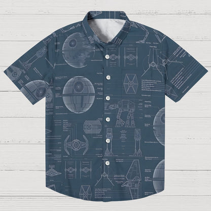 Basic knowledge of planetary spaceships Geek Hawaiian Shirt