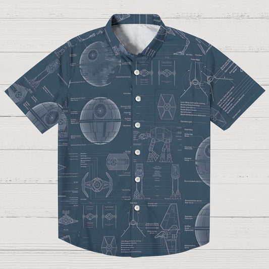 Basic knowledge of planetary spaceships Geek Hawaiian Shirt