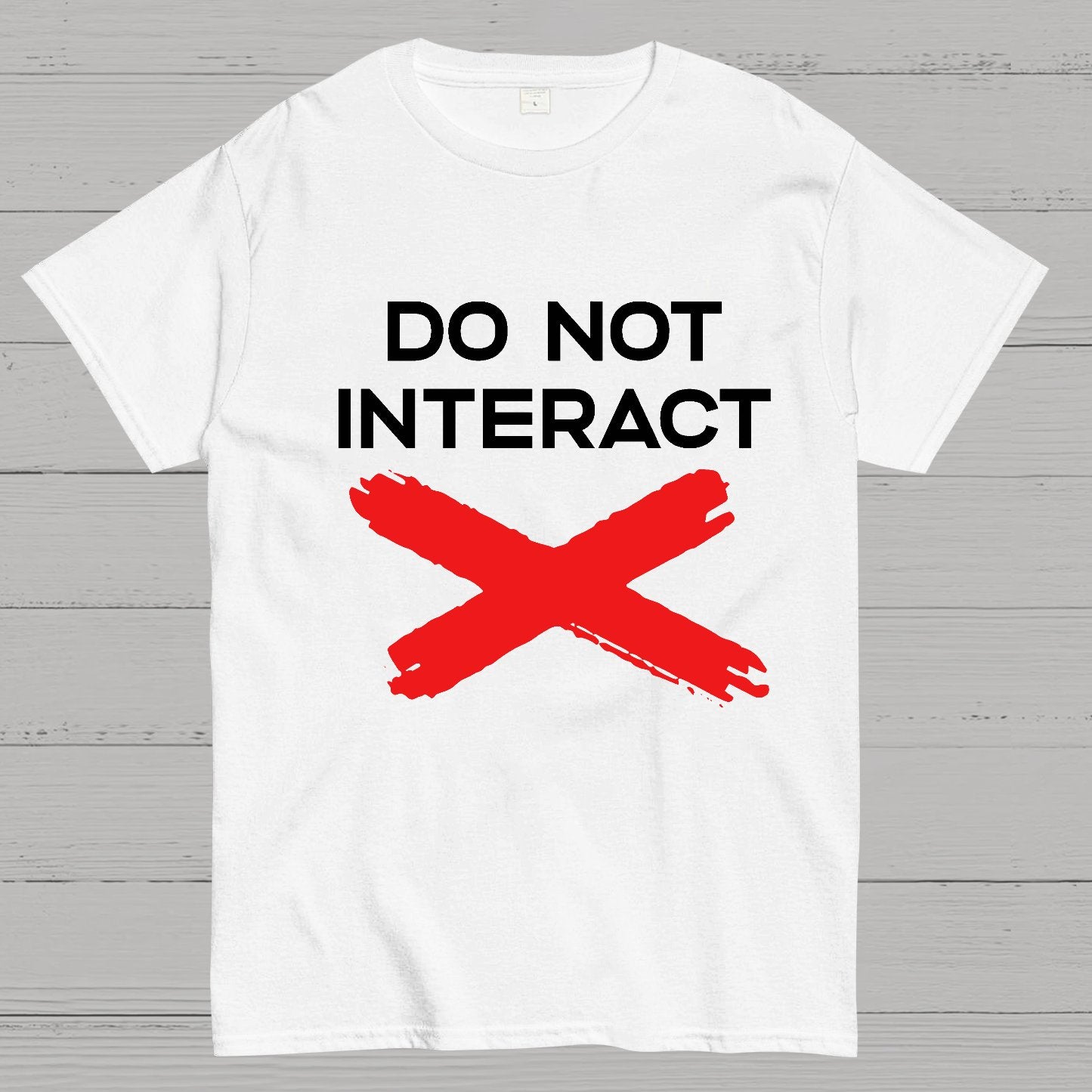 Do Not Interact Geek T-Shirt