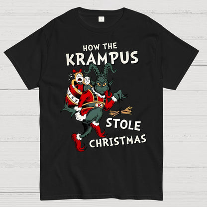 How The Krampus Stole Christmas Geek T-Shirt