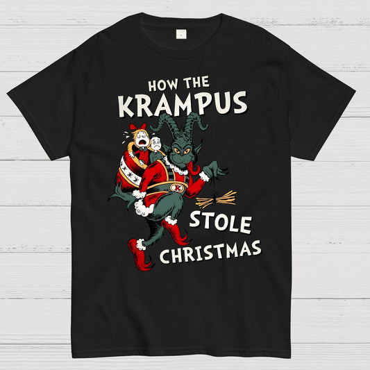 How The Krampus Stole Christmas Geek T-Shirt