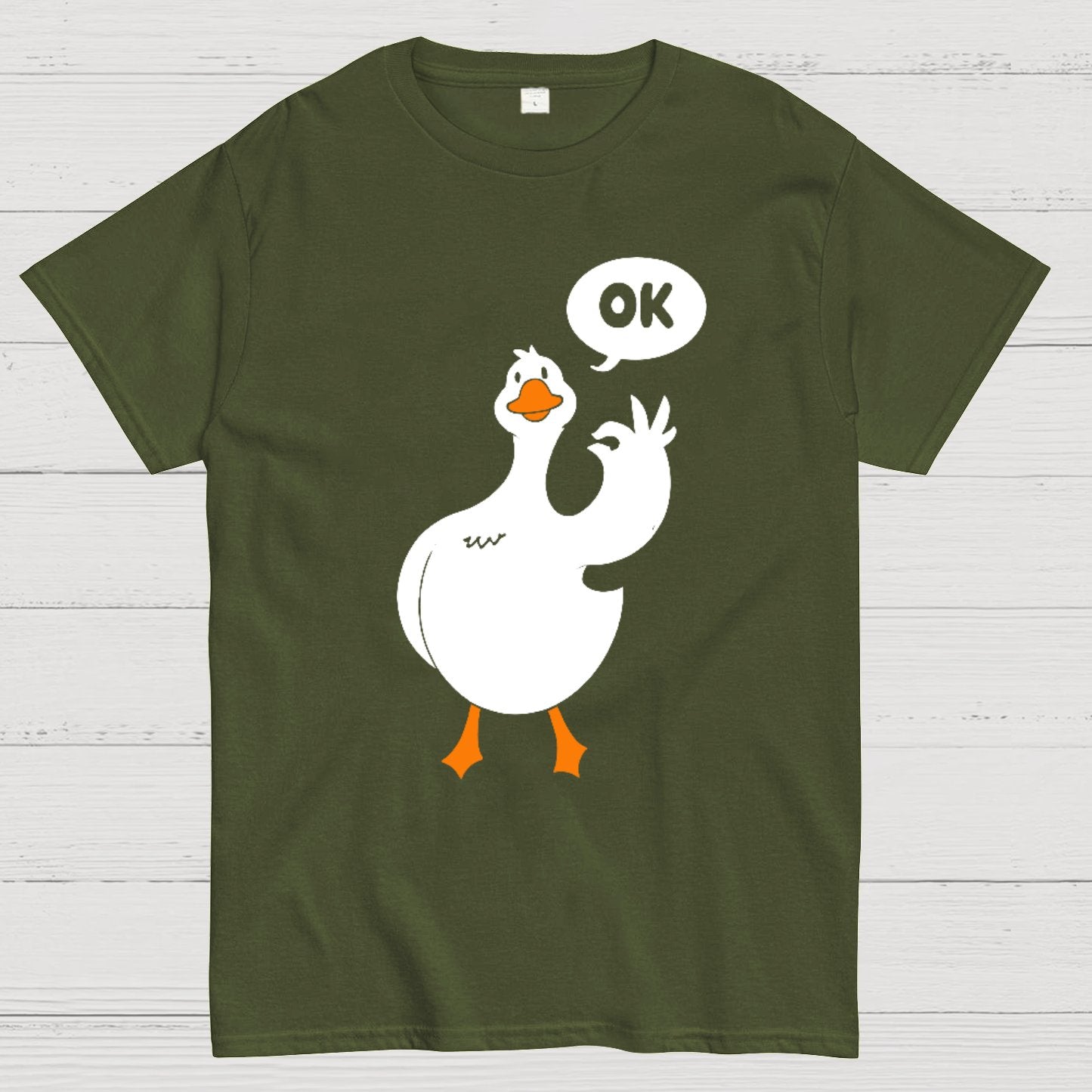 Duck ok Funny Geeky T-Shirt
