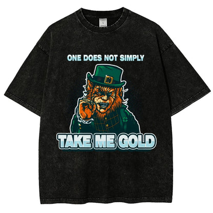 Irish Meme-St. Patrick's Day Vintage Distressed T-shirt