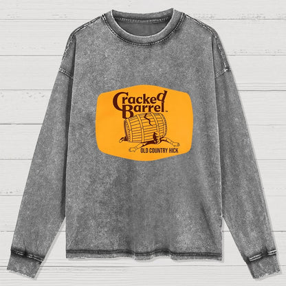 Cracked Barrel Old Country Hick Washed Long Sleeve Tee