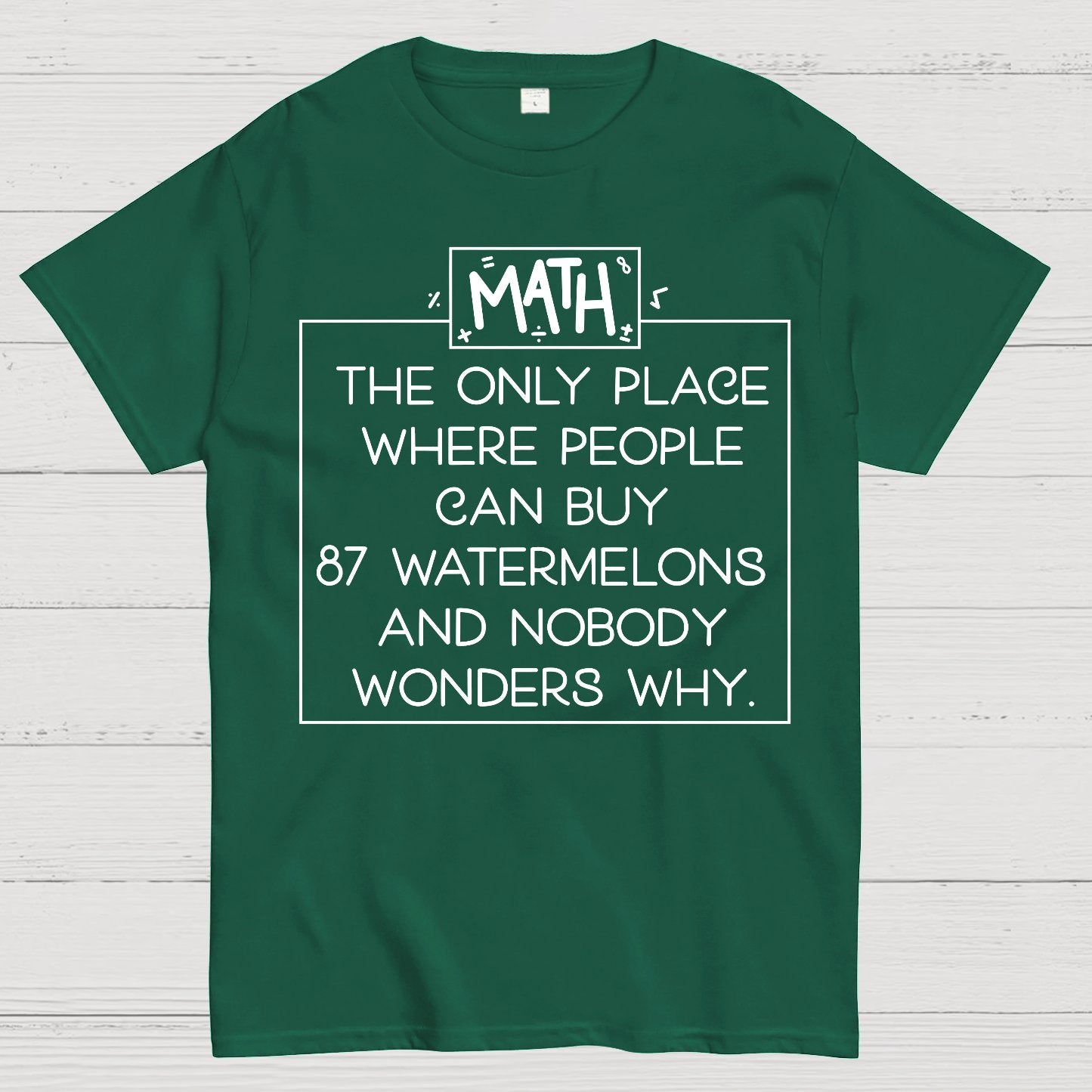 Mathematics - Interesting Sayings Geek T-Shirt