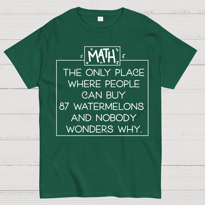 Mathematics - Interesting Sayings Geek T-Shirt