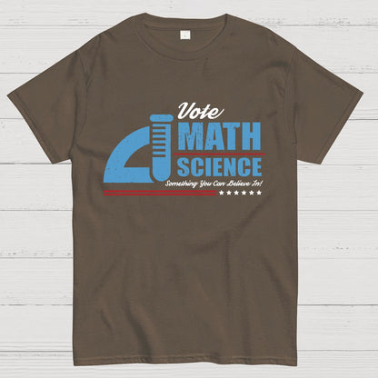 Vote Math & Science Geeky T-Shirt