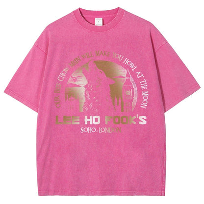 Werewolves of London - Howl at the Moon Vintage Distressed T-shirt