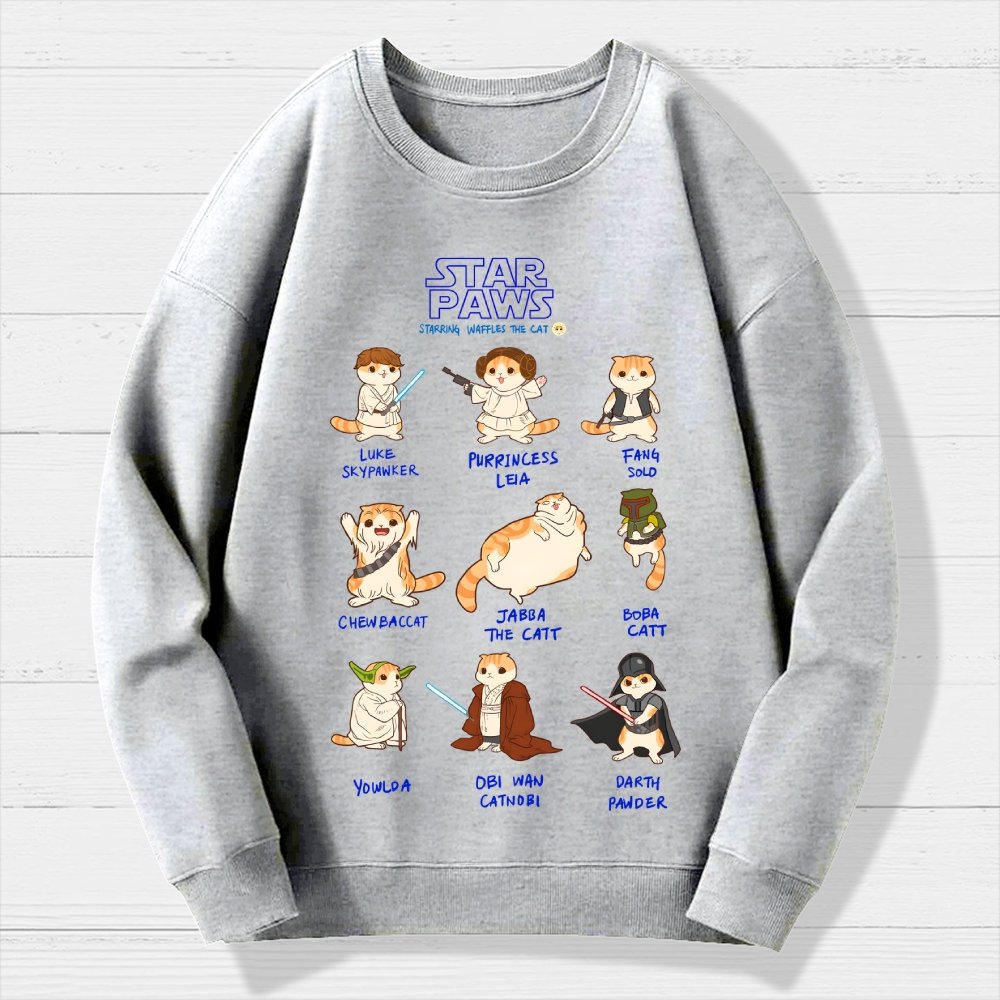 Star Paws Geek Cotton Sweatshirt