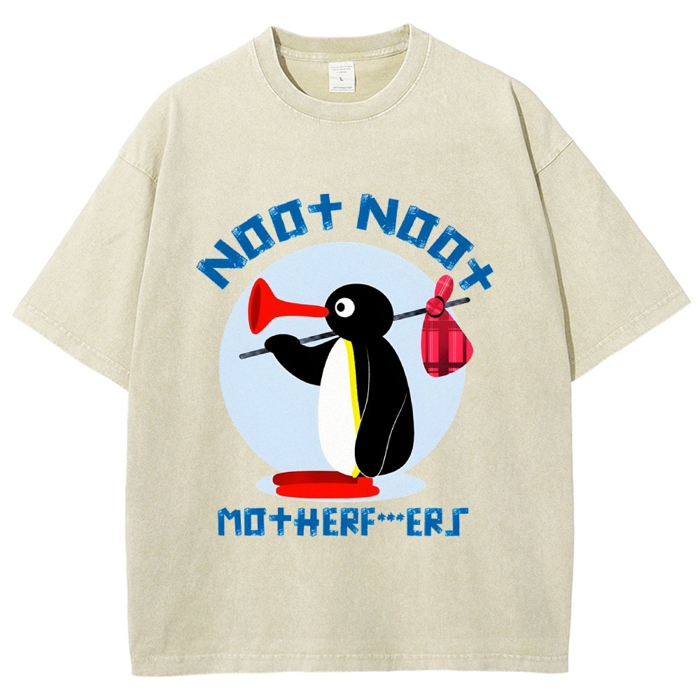 NOOT NOOT MOTHERF***ERS Vintage Distressed T-shirt