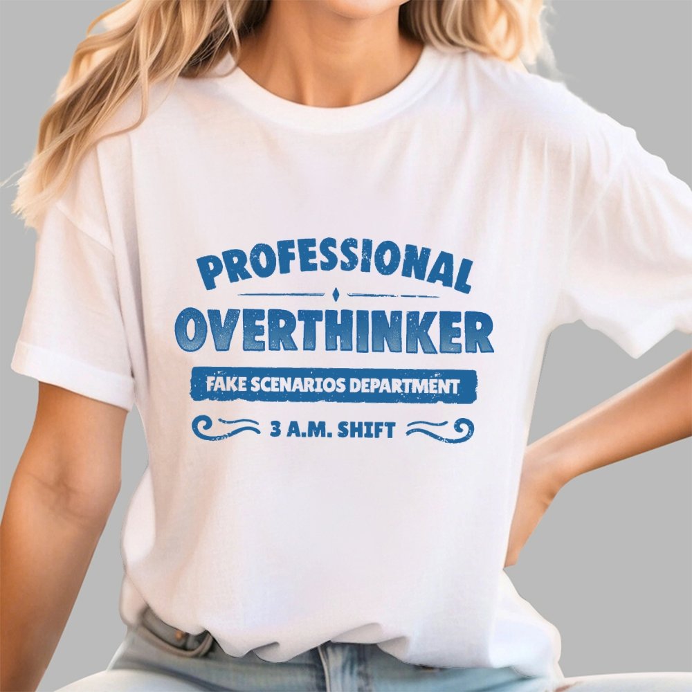 Professional Overthinker Geek T-Shirt