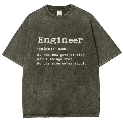 Engineer Definition  Vintage Distressed T-shirt