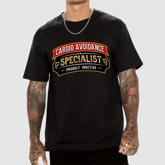 Cardio Avoidance Specialist Geek T-Shirt