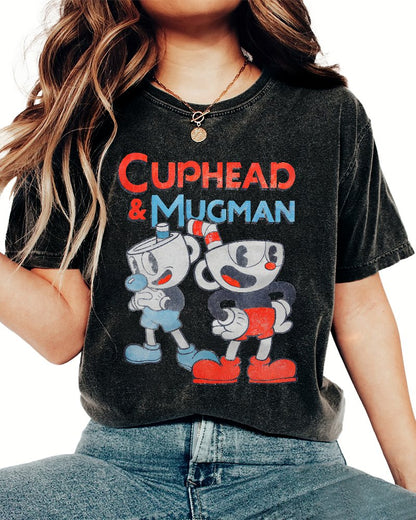Cup Pair Vintage Distressed T-shirt