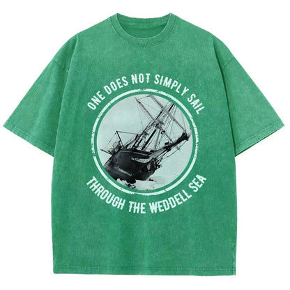 Shackleton Endurance Weddell Sea Vintage Distressed T-shirt