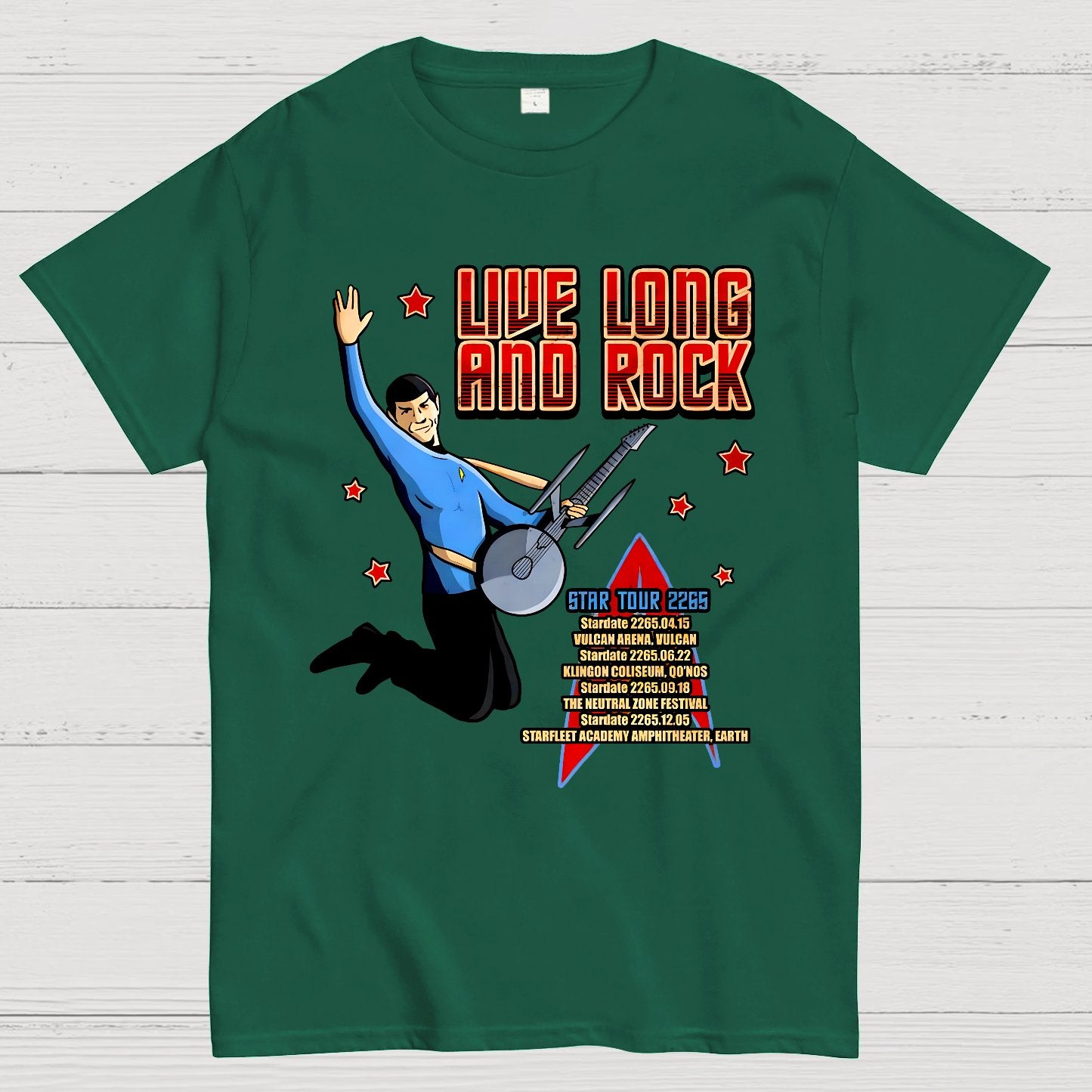 Live Long and Jam Geek T-Shirt