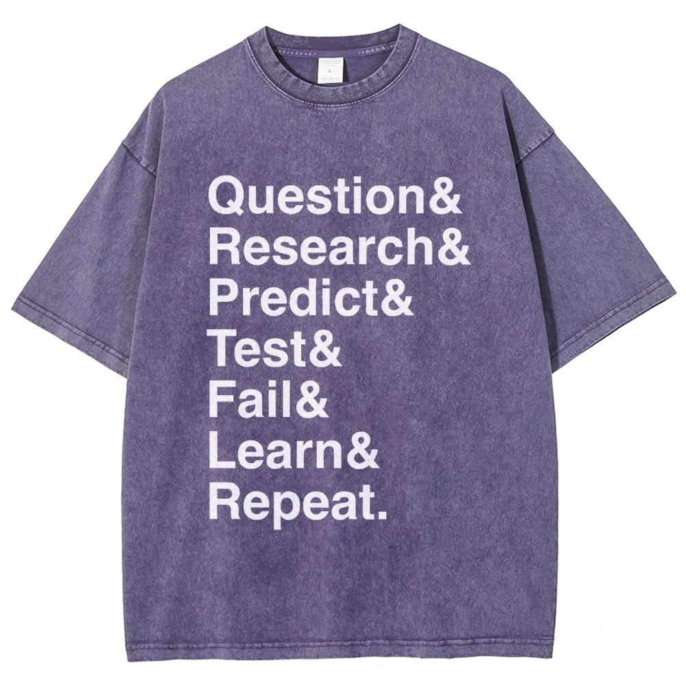 Scientific Method Vintage Distressed T-shirt