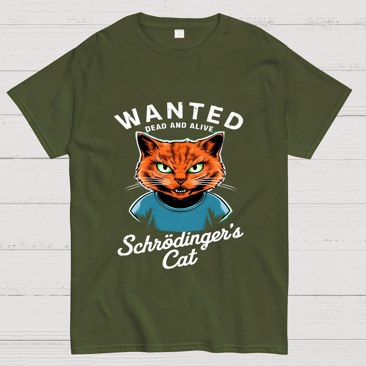 Schrödinger's Cat Is Dead or Alive Geeky T-Shirt