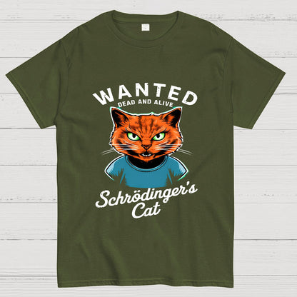 Schrödinger's Cat Is Dead or Alive Geeky T-Shirt