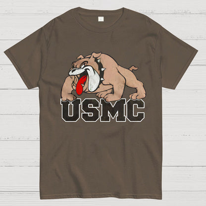 Bulldog USMC Geek T-Shirt