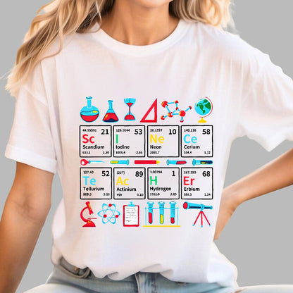 Science Teacher Vintage Geeky T-Shirt