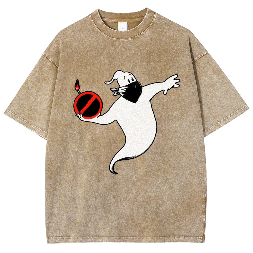 Spooksy Vintage Distressed T-shirt
