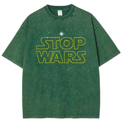 Stop Wars! Vintage Distressed T-shirt