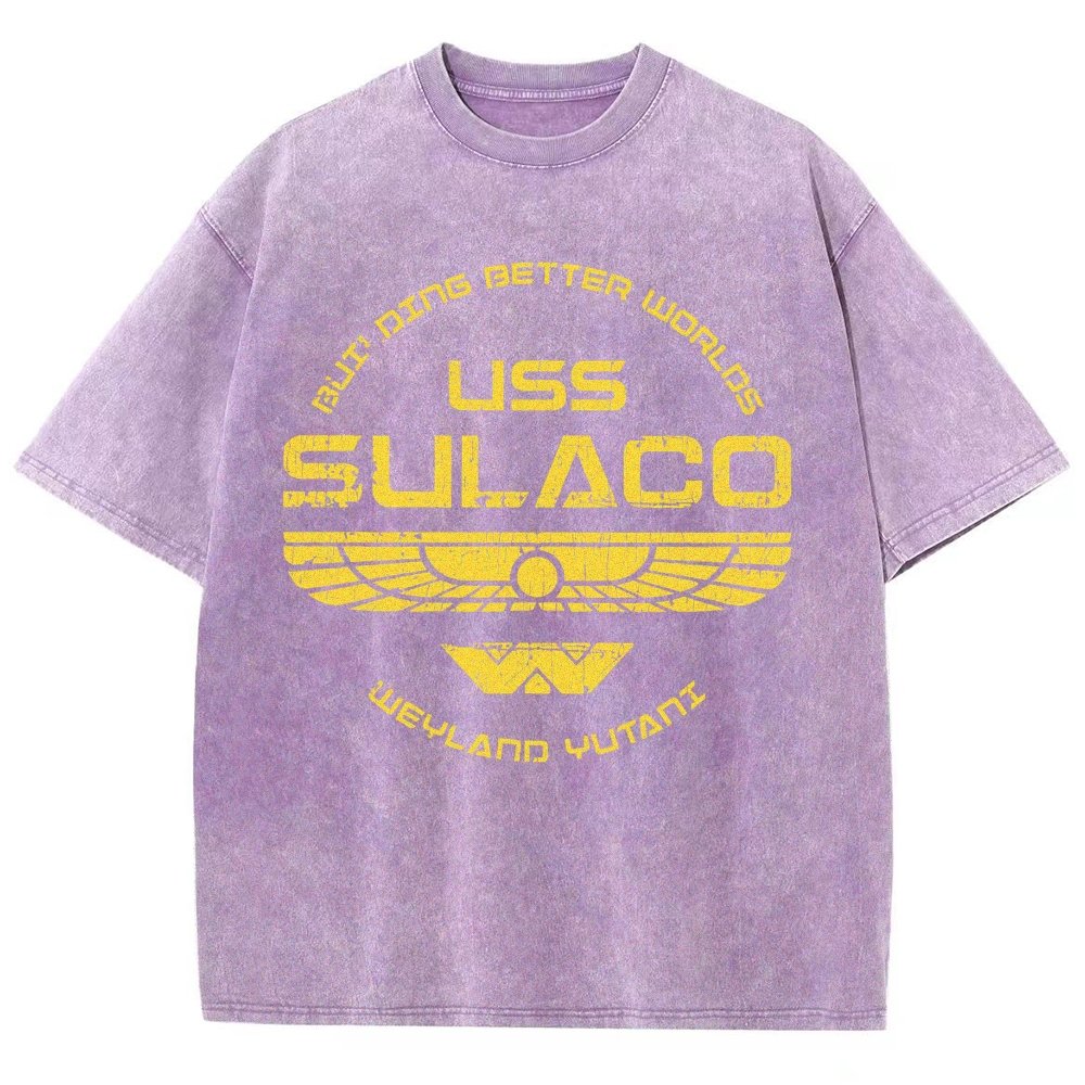 USS Starlight Vintage Distressed T-shirt