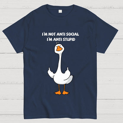 I’m not antisocial I’m antistupid  Geek T-Shirt