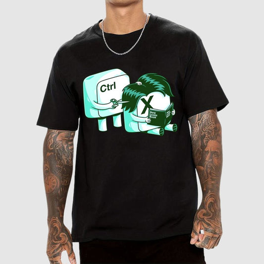 Funny Ctrl X Unisex Geek T-Shirt 2508001692