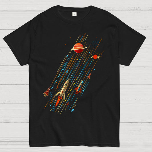 Space travel is cool Geek T-Shirt