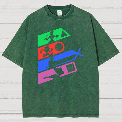 PSX Legends Game Vintage Distressed T-shirt